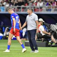 Florin Tănase, Marius Baciu în FCSB - FC Argeș 2-0 // Foto: Cristi Preda