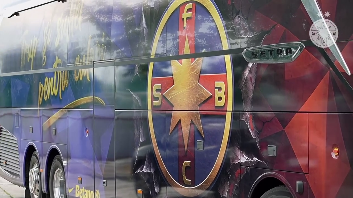 Noul autocar al celor de la FCSB