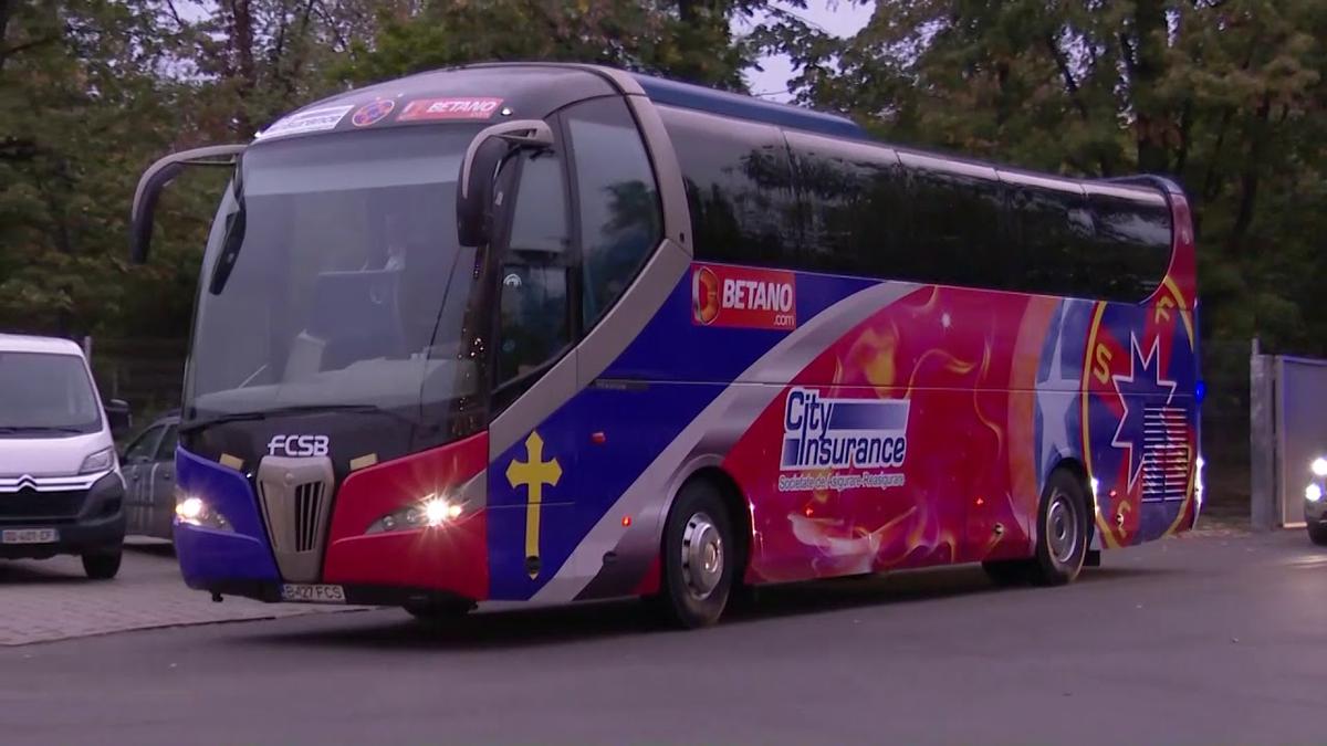 Noul autocar al celor de la FCSB