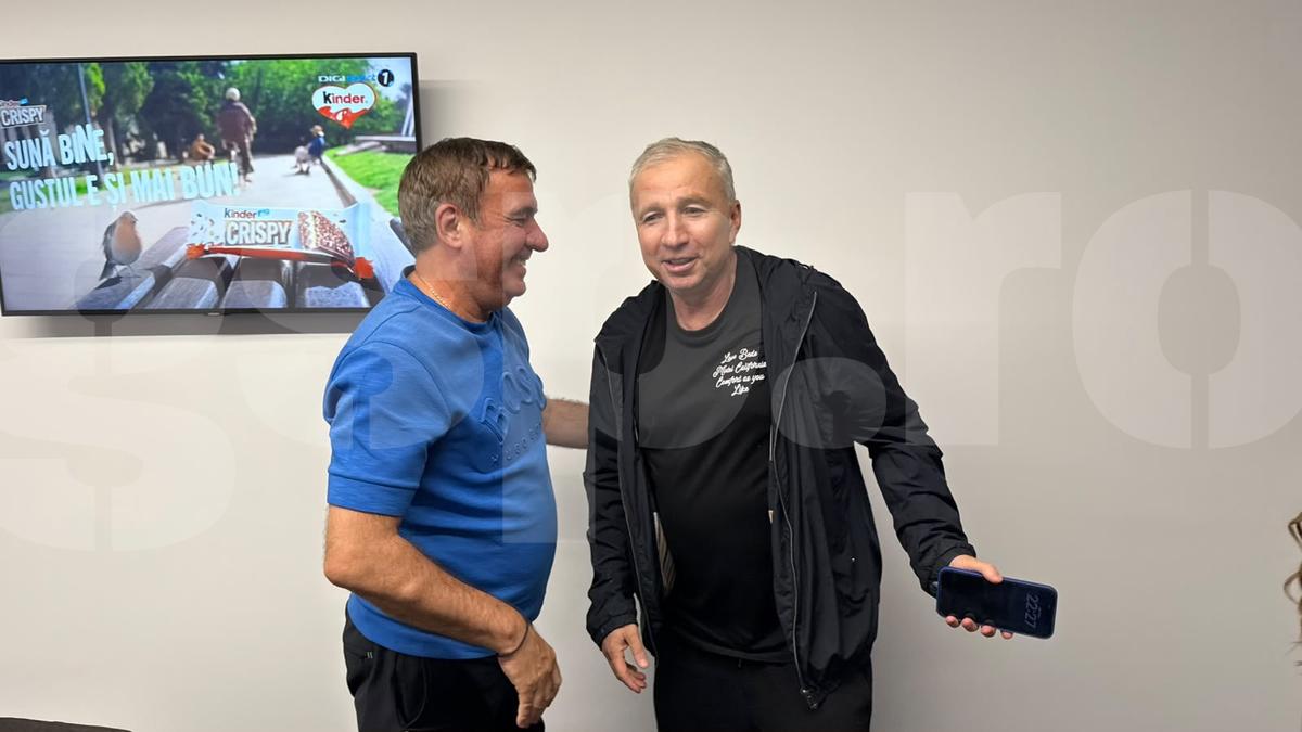 Dan Petrescu și Gică Hagi, la FCSB - FC Argeș