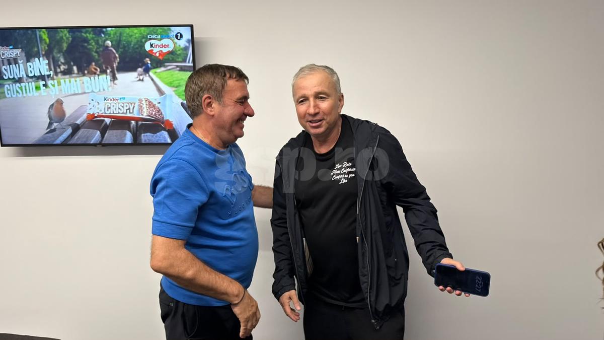 Dan Petrescu și Gică Hagi, la FCSB - FC Argeș