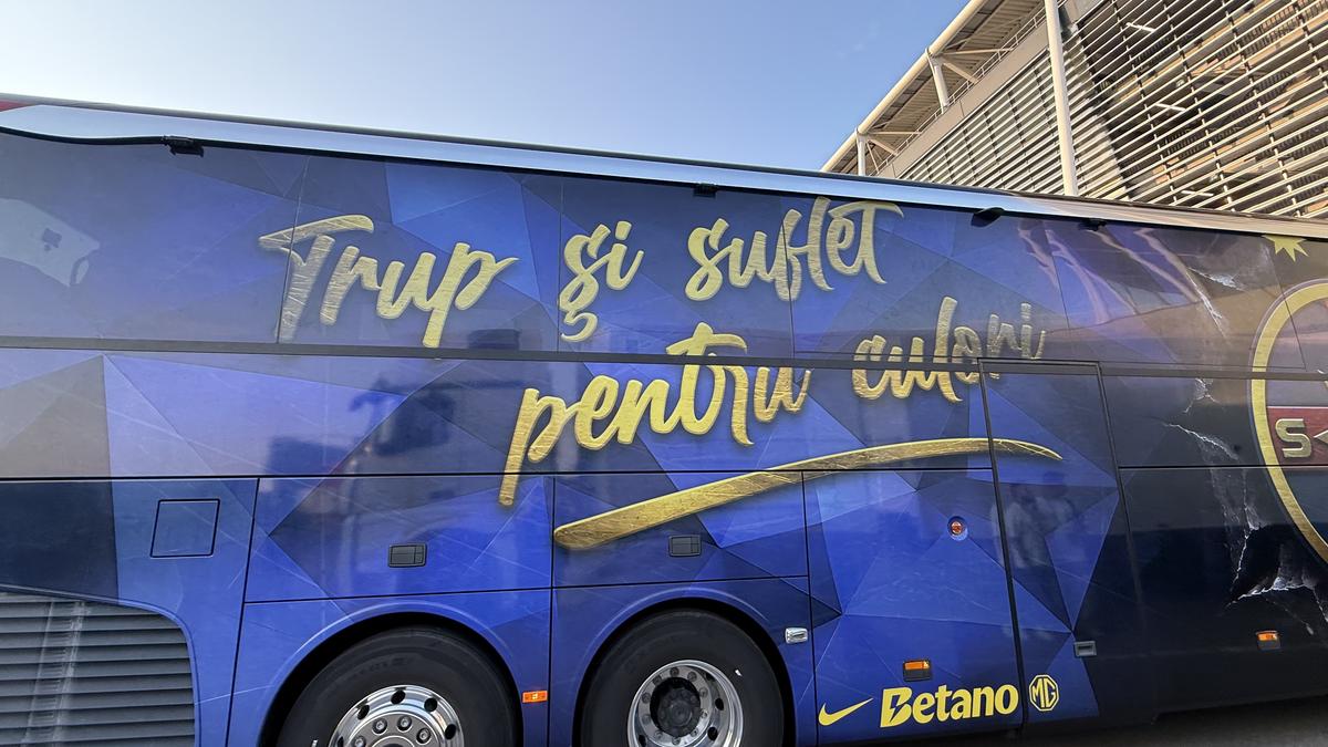 Noul autocar al celor de la FCSB