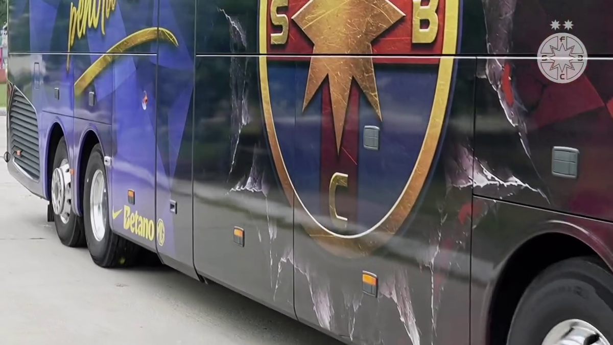 Noul autocar al celor de la FCSB