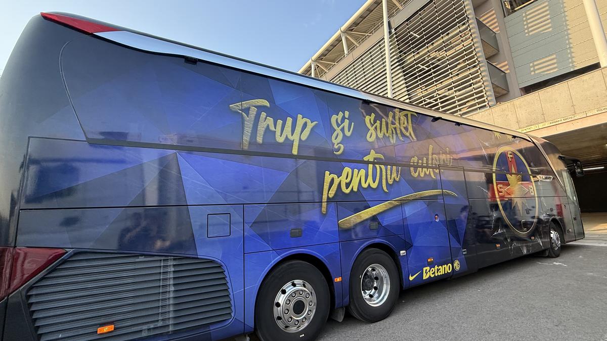 Noul autocar al celor de la FCSB