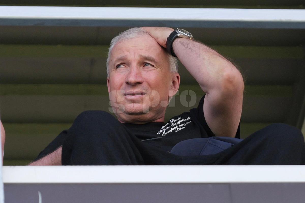 Dan Petrescu, prezent la FC Voluntari - FC Botoșani / Foto: Andrei Furnigă GSP