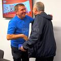 Gică Hagi l-a îmbrățișat pe Dan Petrescu / Foto: GSP.ro