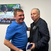 Gică Hagi și Dan Petrescu s-au întâlnit la FCSB - FC Argeș. Foto: Andrei Crăițoiu (GSP.RO)