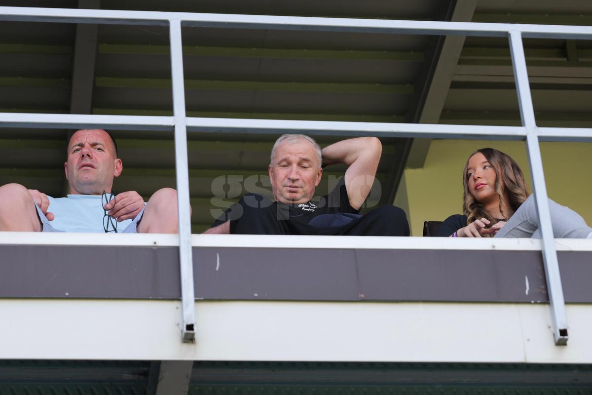 Dan Petrescu, prezent la FC Voluntari - FC Botoșani / Foto: Andrei Furnigă GSP