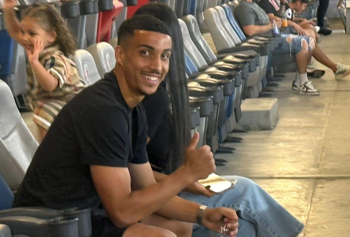 Aymen Boutoutaou, noua achiziție a lui FCSB, și-a făcut apariția în Ghencea!