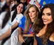 Ghencea superbă: reprezentanta României la „Miss Universe” și-a susținut favoritul din tribune, la FCSB - FC Argeș