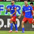 Daniel Bîrligea, Vali Crețu în FCSB - FC Argeș 2-0 // Foto: Cristi Preda