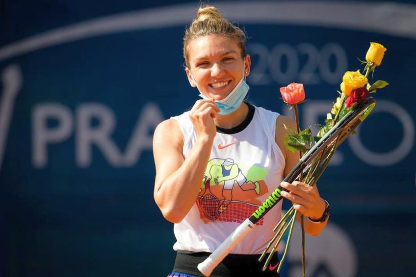 Simona Halep a triumfat la Praga // foto: Instagram @ simonahalep