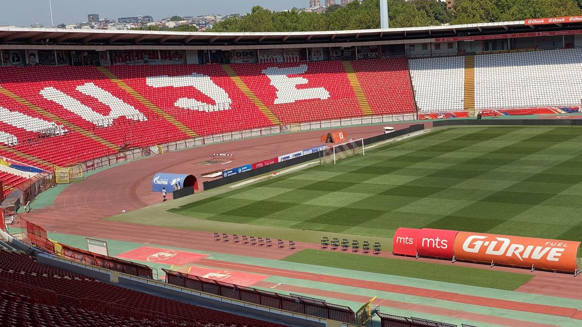 Prin „tunelul groazei” pe Marakana din Belgrad! Aici joacă CFR pentru grupele Europa League