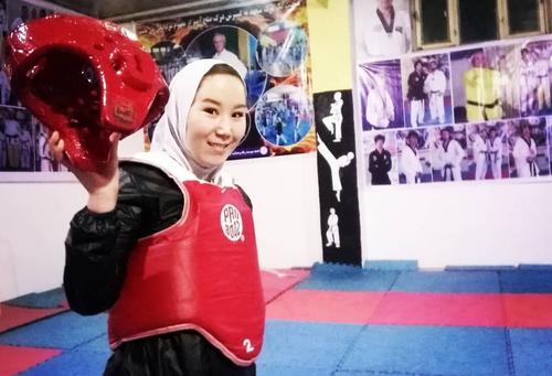 Zakia Khudadadi, foto. Instagram