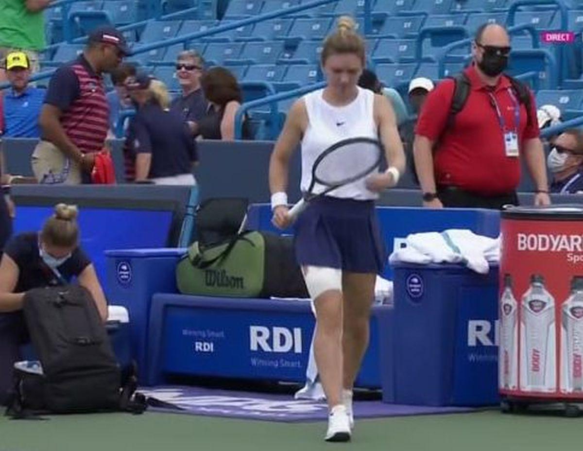 Simona Halep s-a retras de la Cincinnati! Diagnosticul medicilor + prima reacție: „Ar fi prea riscant să joc, voi face totul pentru US Open”