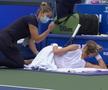 Simona Halep - accidentare Cincinnati