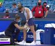 Simona Halep - accidentare Cincinnati