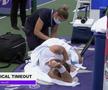 Simona Halep - accidentare Cincinnati