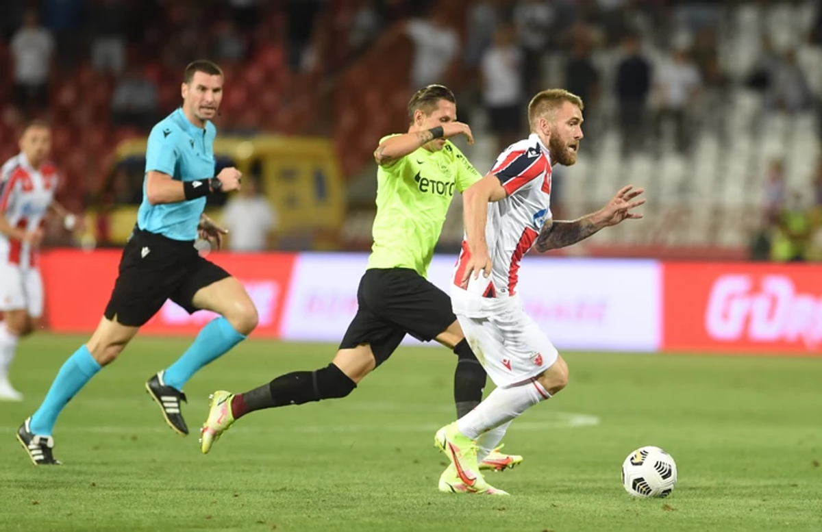 Steaua Roșie Belgrad - CFR Cluj, fani și meci