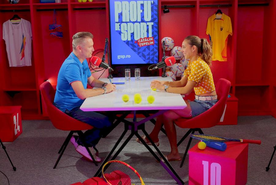 Miki relaxată, la podcastul GSP Dialog amplu cu Mihaela Buzărnescu, fost #20 WTA, în episodul #4 din podcastul „Profu' de Sport”: „Ajungeam în Top 10 fără acea accidentare”