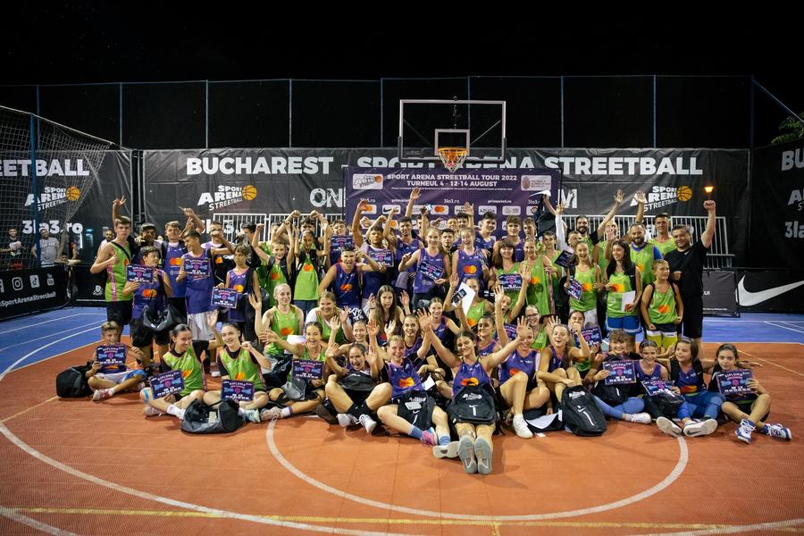 Show de gală la ultimul turneu Sport Arena Streetball înainte de marea finală din septembrie