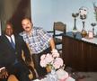 Cu președintele federației din Congo, unde a stat un an FOTO Arhivă personală