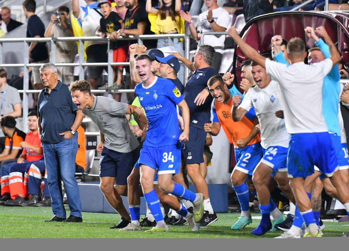Cele mai tari imagini din Dinamo Kiev - Aris Salonic, meci în Giulești