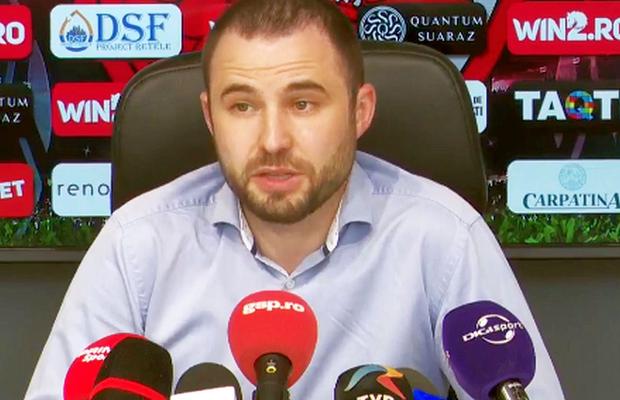 Vlad Iacob, conferință după ce a fost mazilit de la Dinamo: „Pentru ei, clubul nu e pe primul loc. Nu sunt banii necesari în conturi” » Îi dă replica lui Burcă