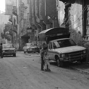 Imagine cu dezastrul războiului din Beirut, în 1992  FOTO Facebook