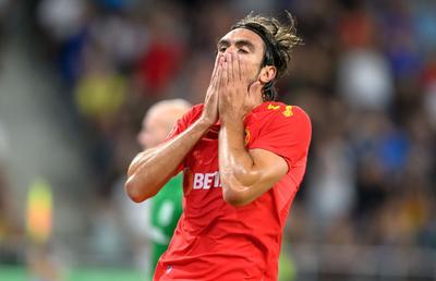 Andrea Compagno, uitat pe bancă în Nordsjaelland - FCSB » Italianul, rezervă și atunci când nu e Băluță