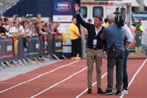 Sebastian Coe la o reuniune atletică FOTO Imag Images