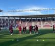 Imagini de la antrenamentul Rapidului înaintea meciului cu Dinamo