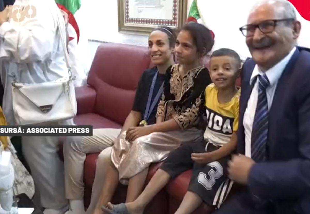 Imane Khelif, primită ca o eroină în orașul natal
