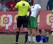 Gazonul de „județeană” l-a rupt pe titularul FCU Craiova