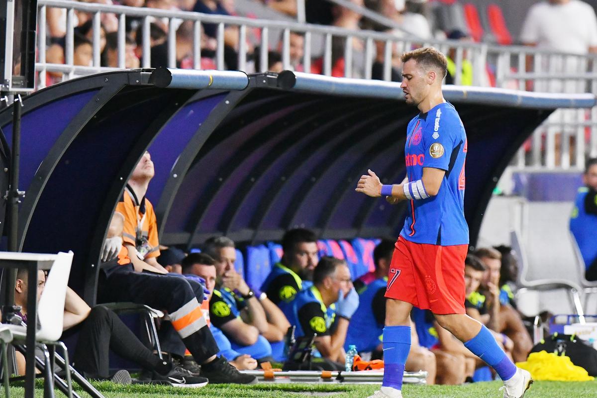 Scene scandaloase în Ghencea » Ce a pățit „centralul” Ionuț Coza în drumul către vestiare, la finalul meciului FCSB - Poli Iași