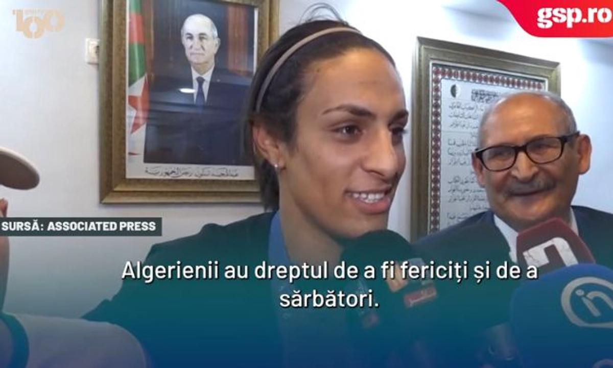 Imane Khelif, primită ca o eroină în orașul natal