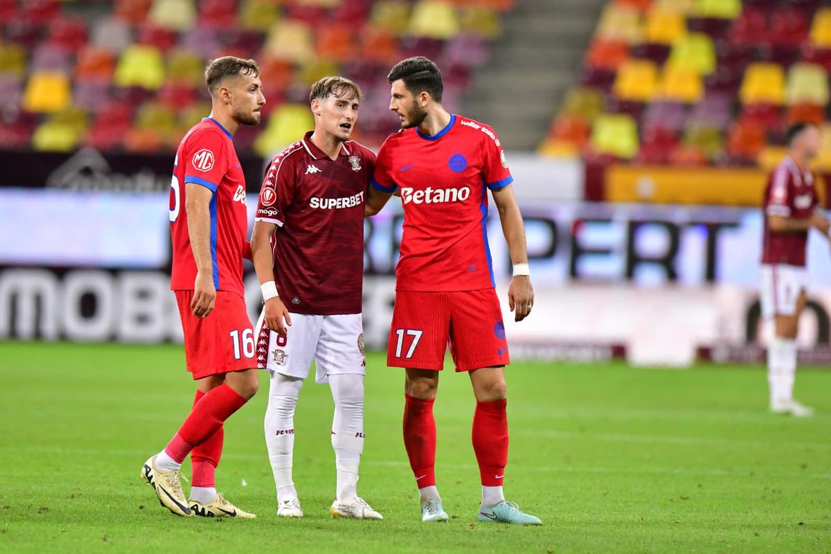Ce s-a întâmplat pe teren, imediat după nebunia din Rapid - FCSB
