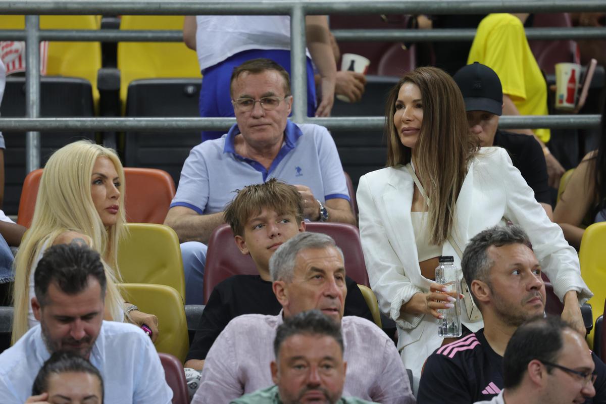 Laura Vicol, în tribune la Rapid - FCSB