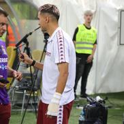 Cum a apărut Cristi Manea la Rapid - FCSB // FOTO: Ionuț Iordache (GSP)