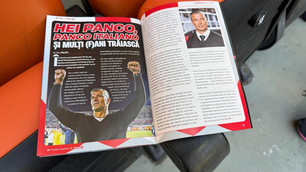 Imagini înainte de Rapid - FCSB