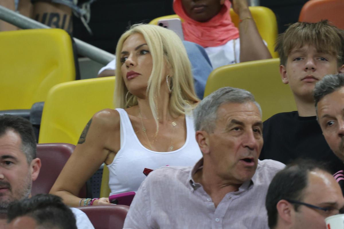 Laura Vicol, în tribune la Rapid - FCSB