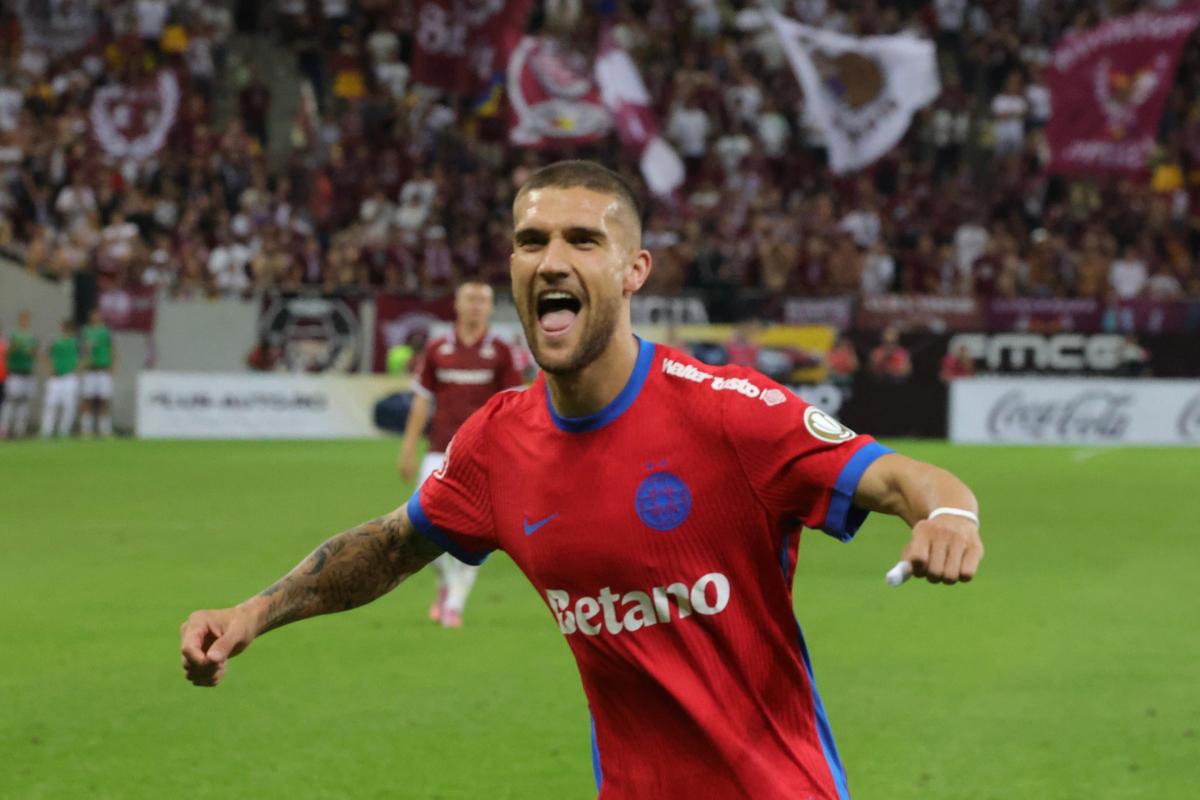 Rapid -  FCSB, derby-ul etapei a 6-a din Superligă