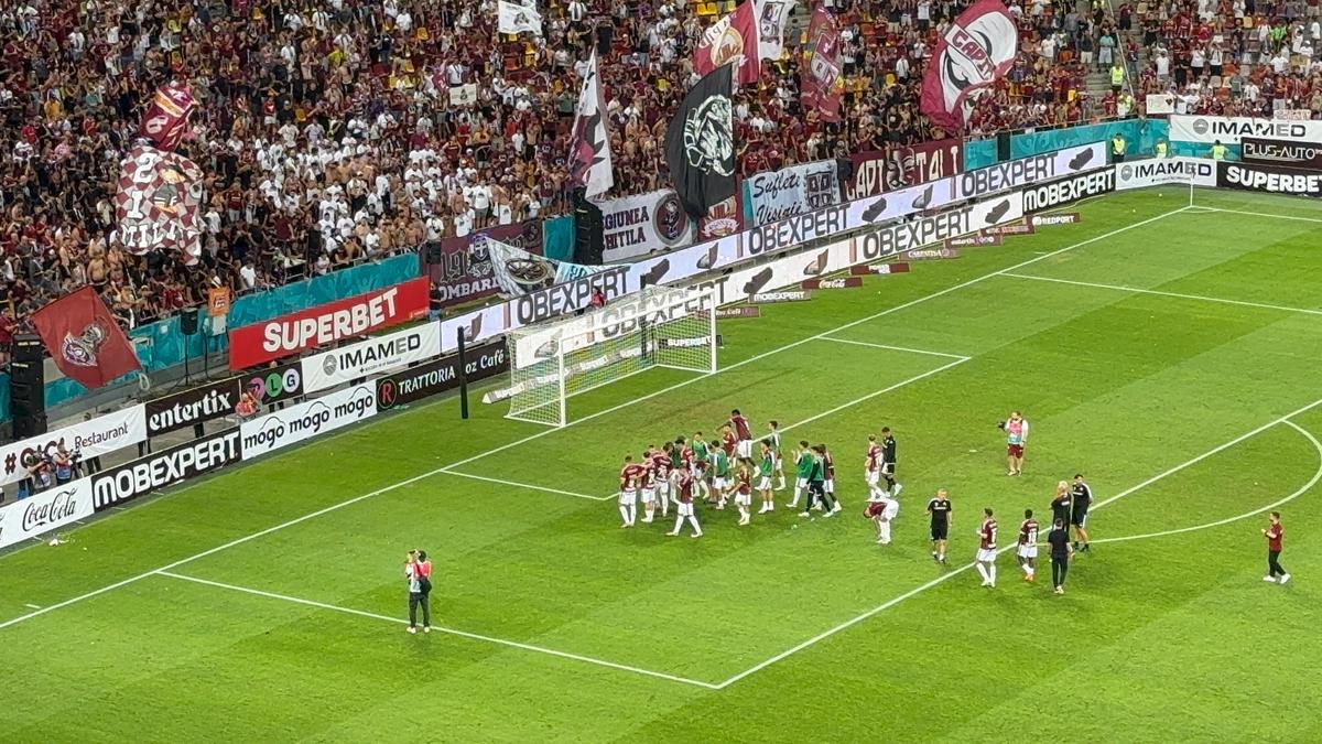 Ce s-a întâmplat pe teren, imediat după nebunia din Rapid - FCSB