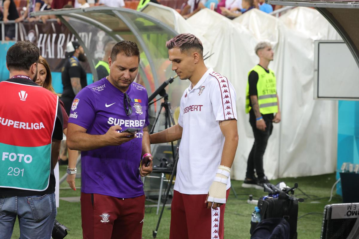 Cum a apărut Cristi Manea la Rapid - FCSB
