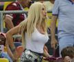 Laura Vicol, în tribune la Rapid - FCSB