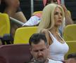 Laura Vicol, în tribune la Rapid - FCSB