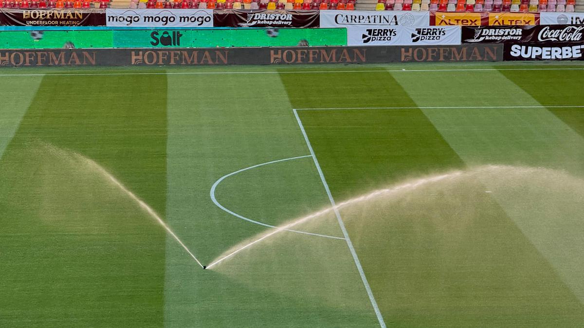 Imagini înainte de Rapid - FCSB