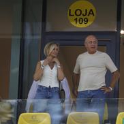 Dan și Diana Șucu, imediat după Rapid - FCSB 2-2 / Foto: Ionuț Iordache GSP
