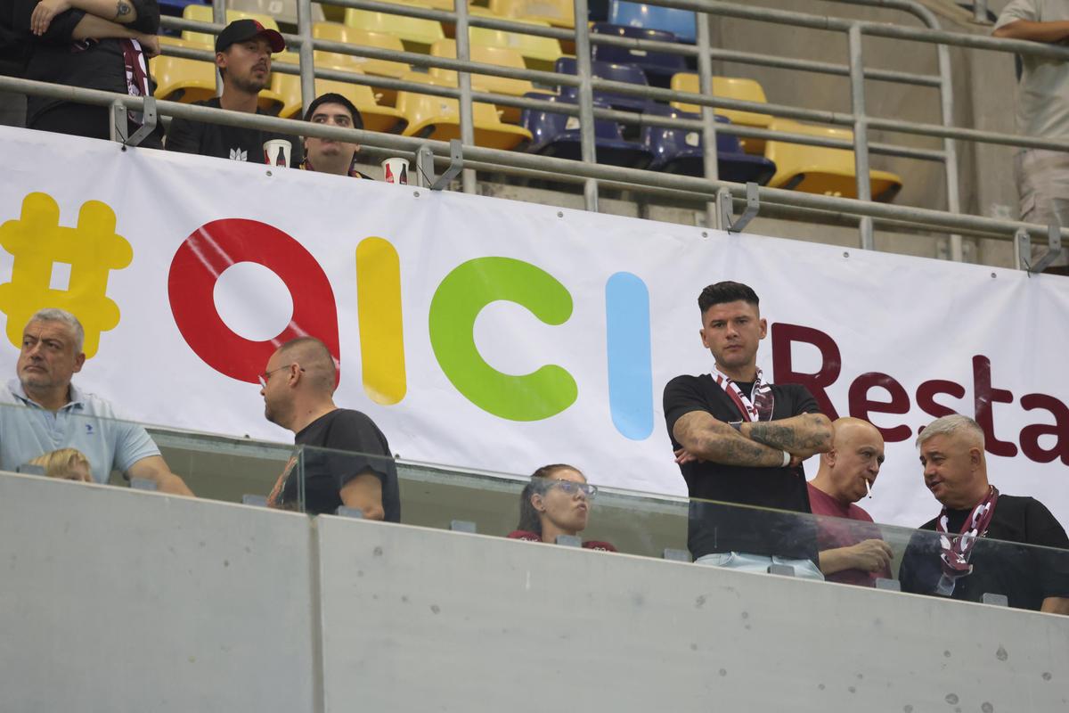 Dan Șucu și Cristi Săpunaru s-au evitat la Rapid - FCSB