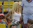 Laura Vicol, în tribune la Rapid - FCSB